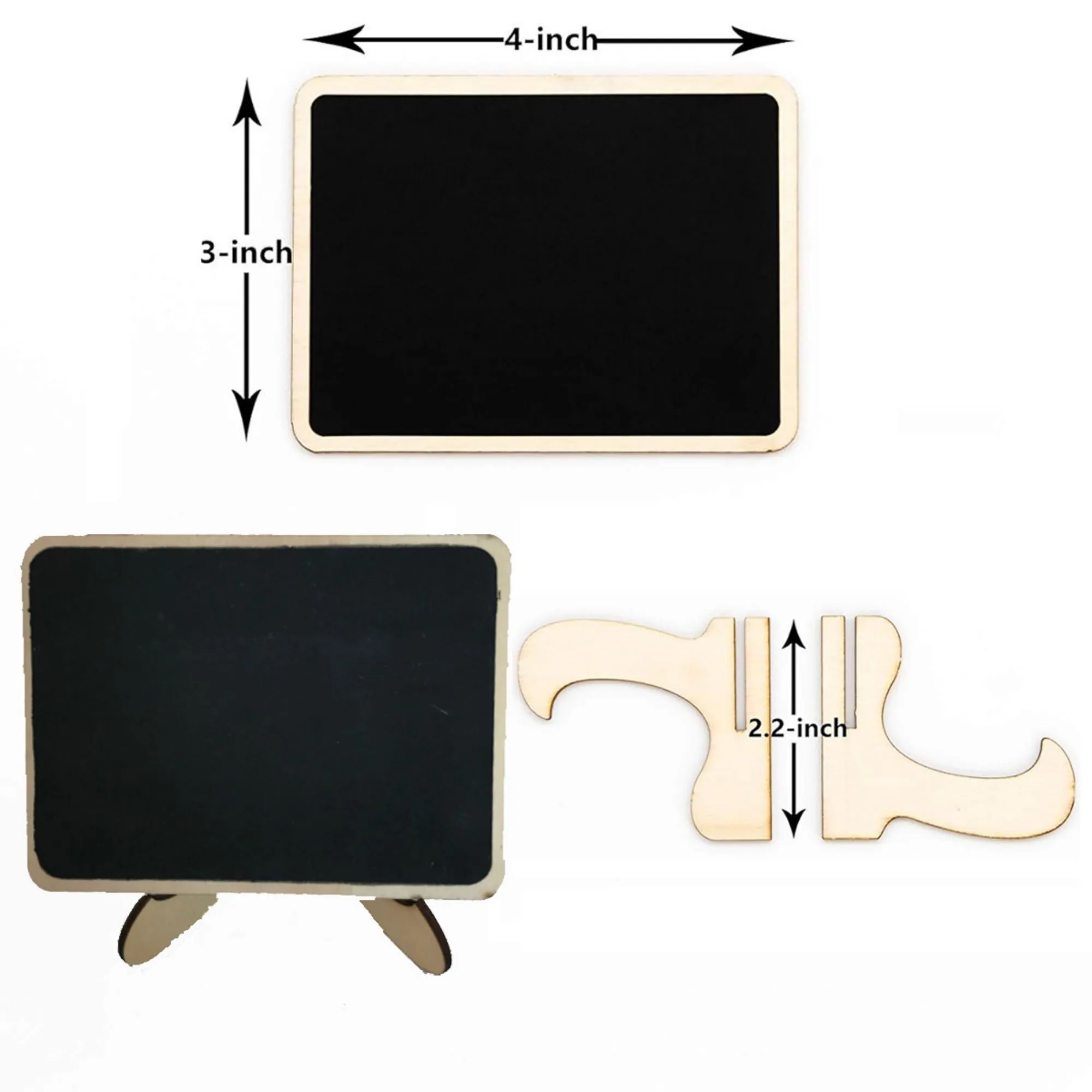 Mini Chalkboards Signs with Easel Stand 3