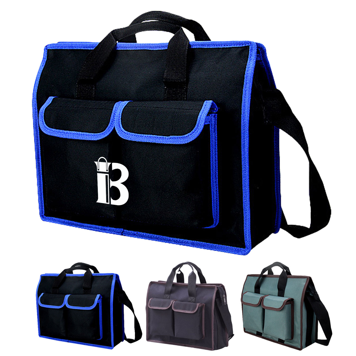 Heavy Duty Tool Bag W/ Adjustable Shoulder Strap 2
