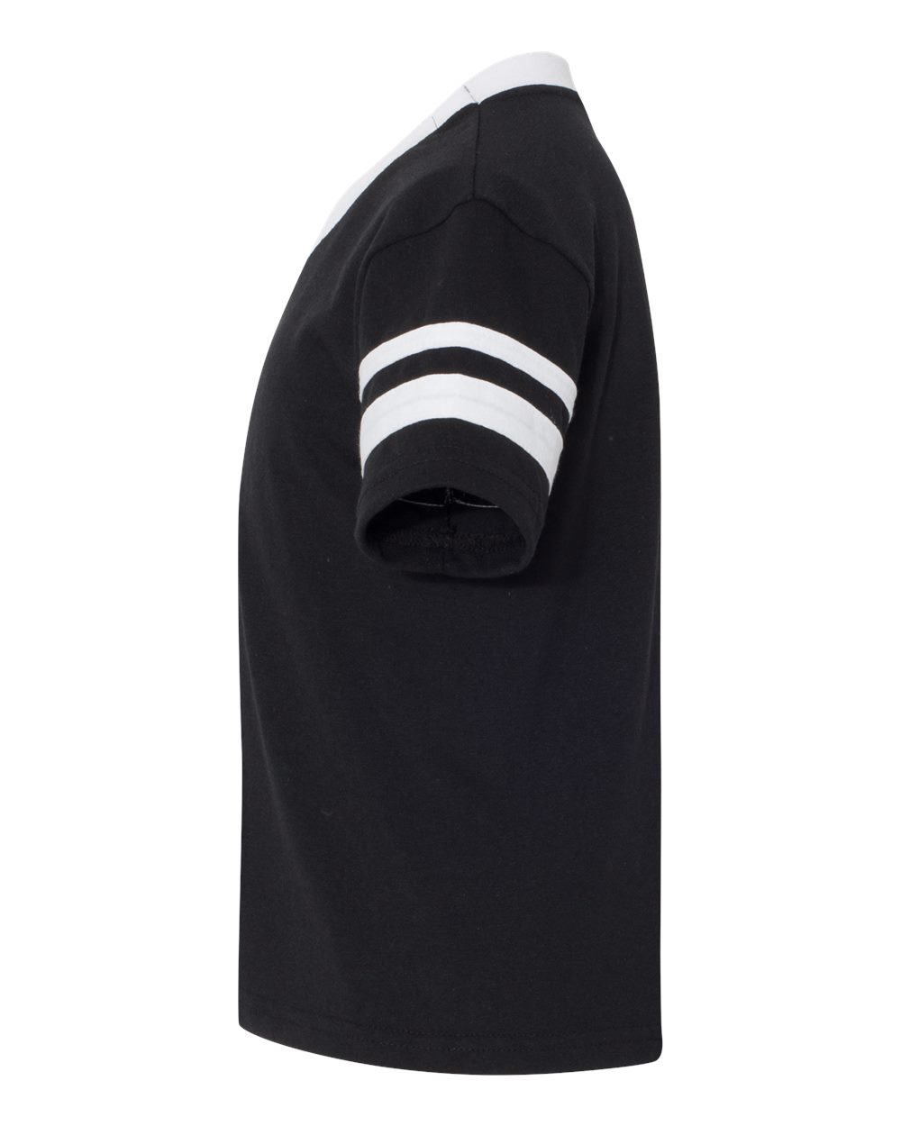 Youth V-Neck Jersey with Striped Sleeves - 361 33