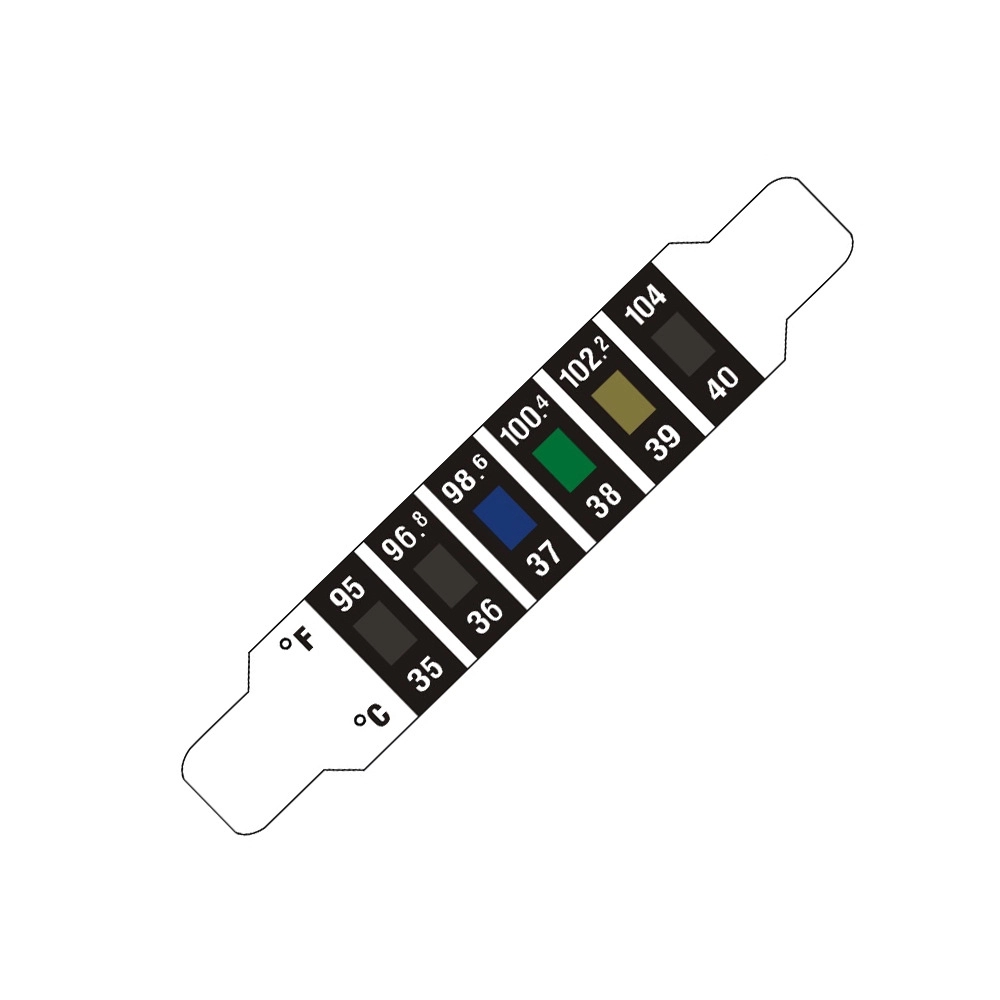 Baby Head Thermometer Testing Stickers 3