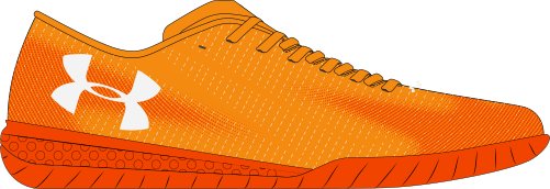 UA Shadow Select 3 Unisex Turf Soccer Shoes 2
