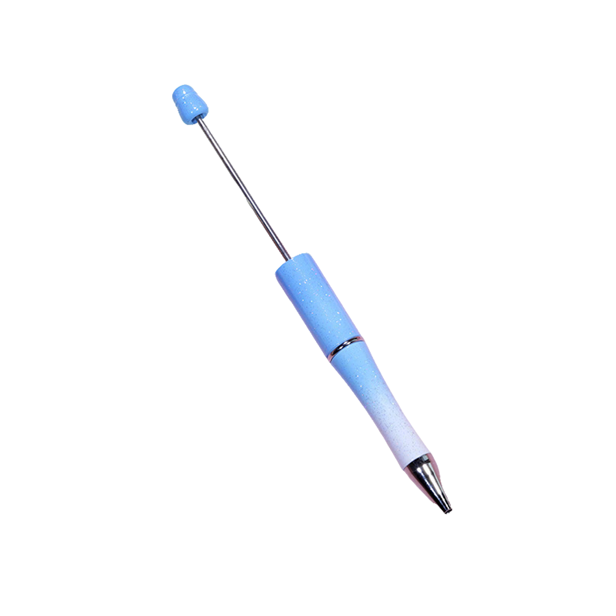 Plastic Metal Creative Ballpoint Pen For Do It Yourself Bead Attachment 16