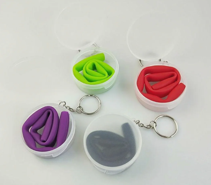 Silicone Straw with Case 1