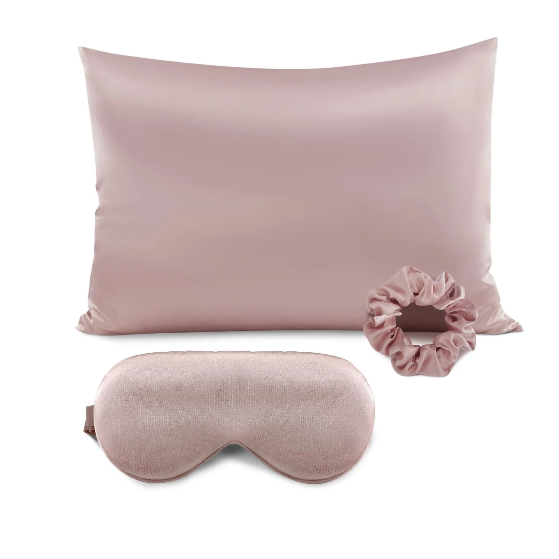 Silky Satin Pillow Covers with Hidden Zipper Set of 3 11