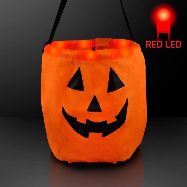LED Pumpkin Trick-Or-Treat Halloween Bag 1