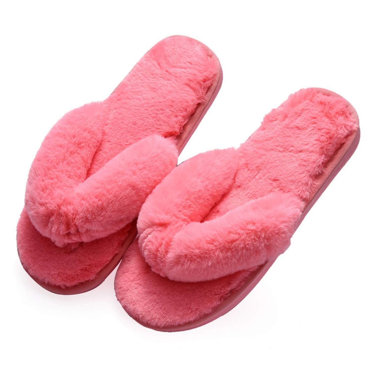 Unisex Plush Non-Slip Breathable Flip Flops 9