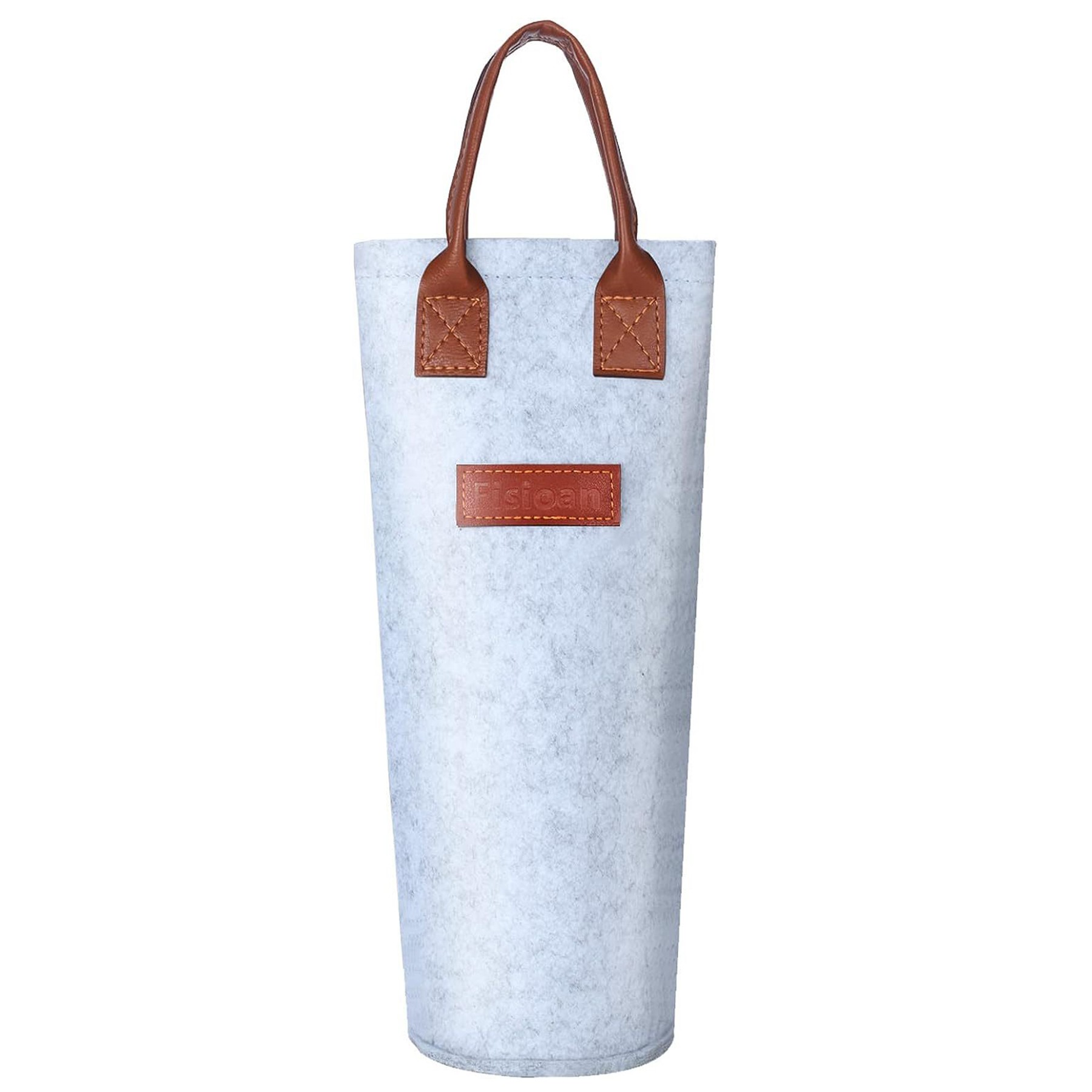Single Felt Bottle Wine Tote 3
