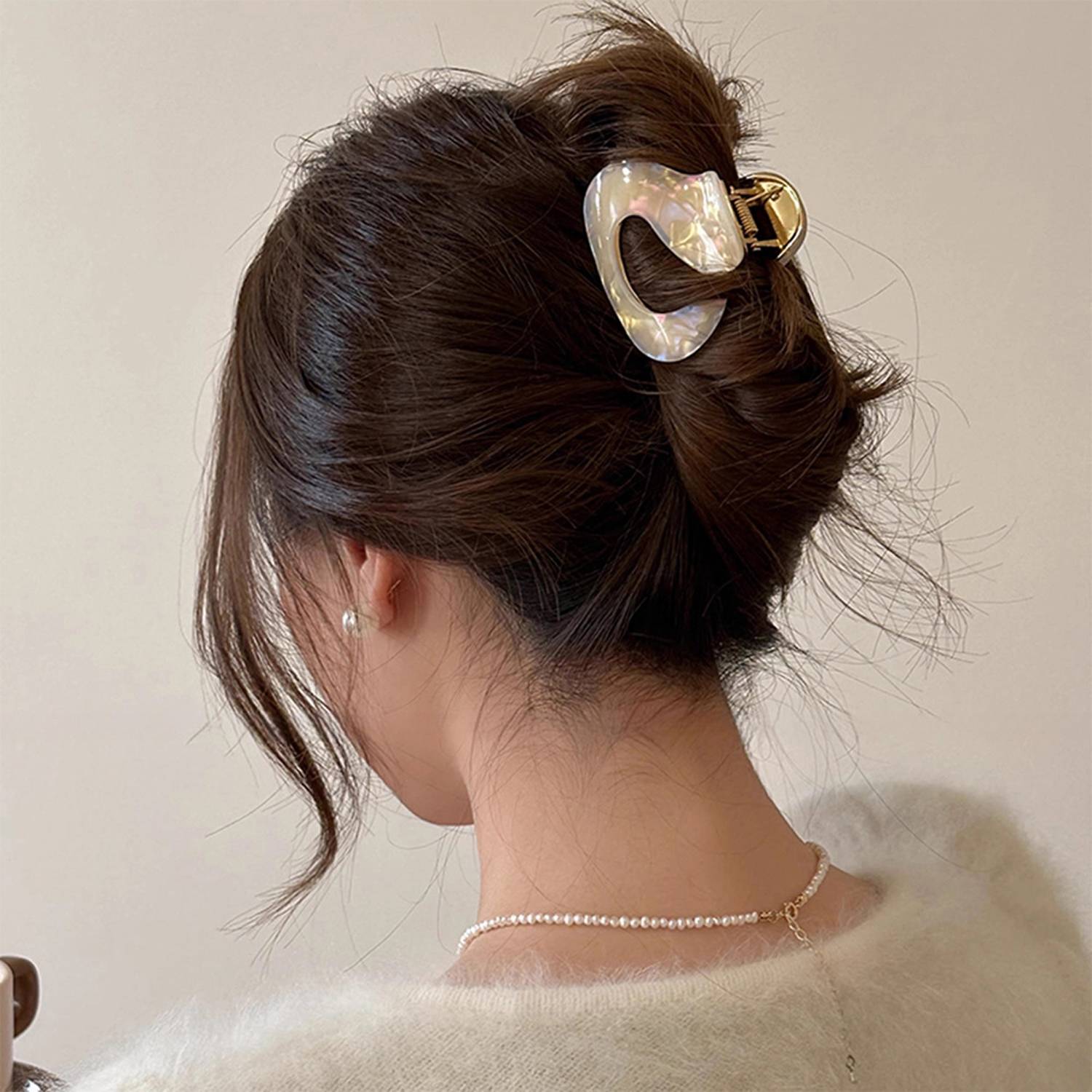 Women Acetate Hair Claw Clips 7