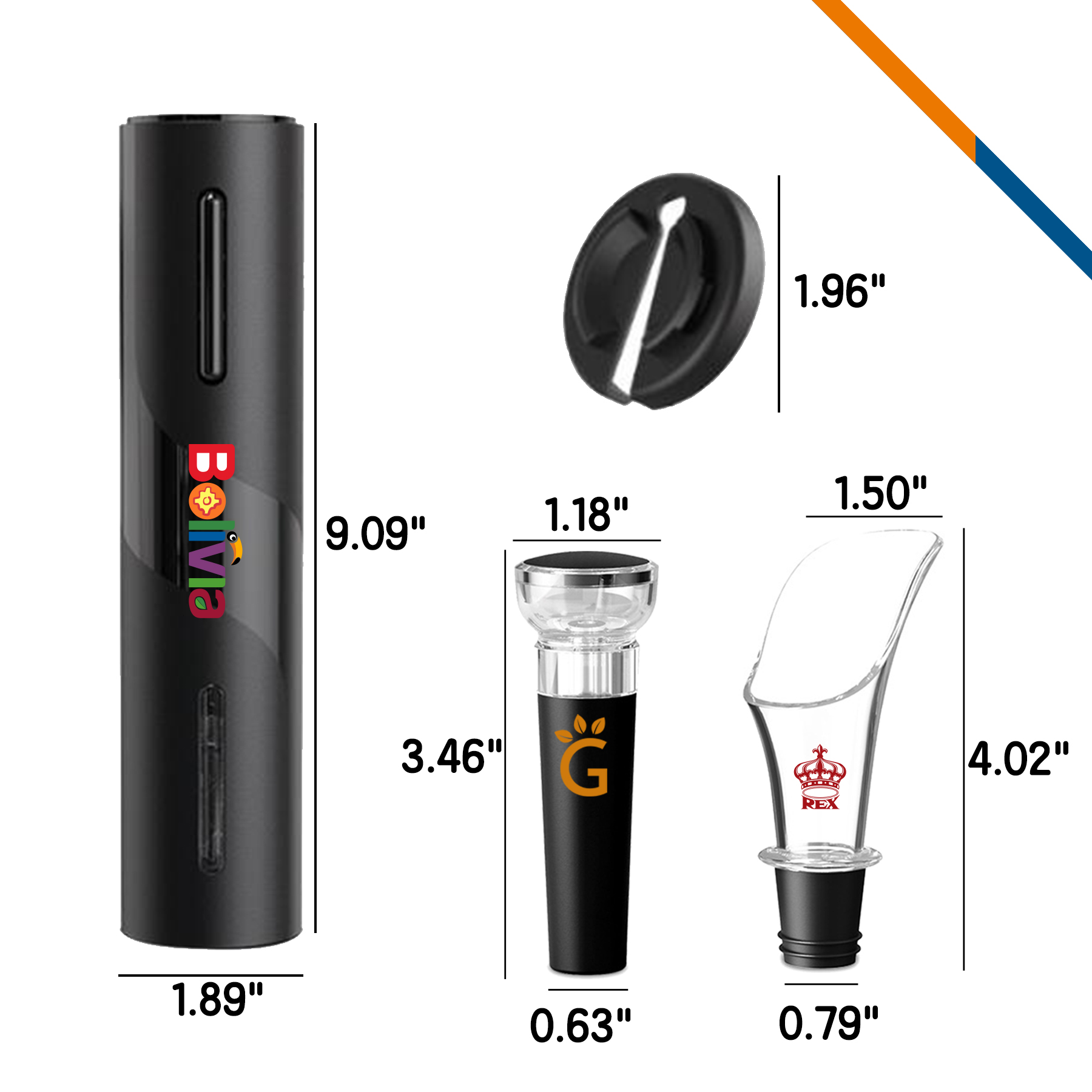 Tular Electric Wine Opener Set 5