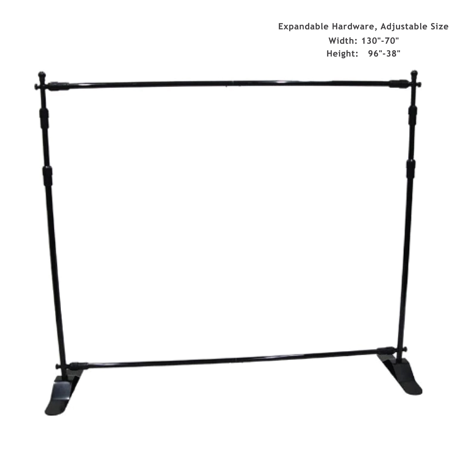 24Hr Express Ship- Tradeshow Booth Package 8' Expanding Display and 6' Sublimated PREMIUM Tablecloth 7