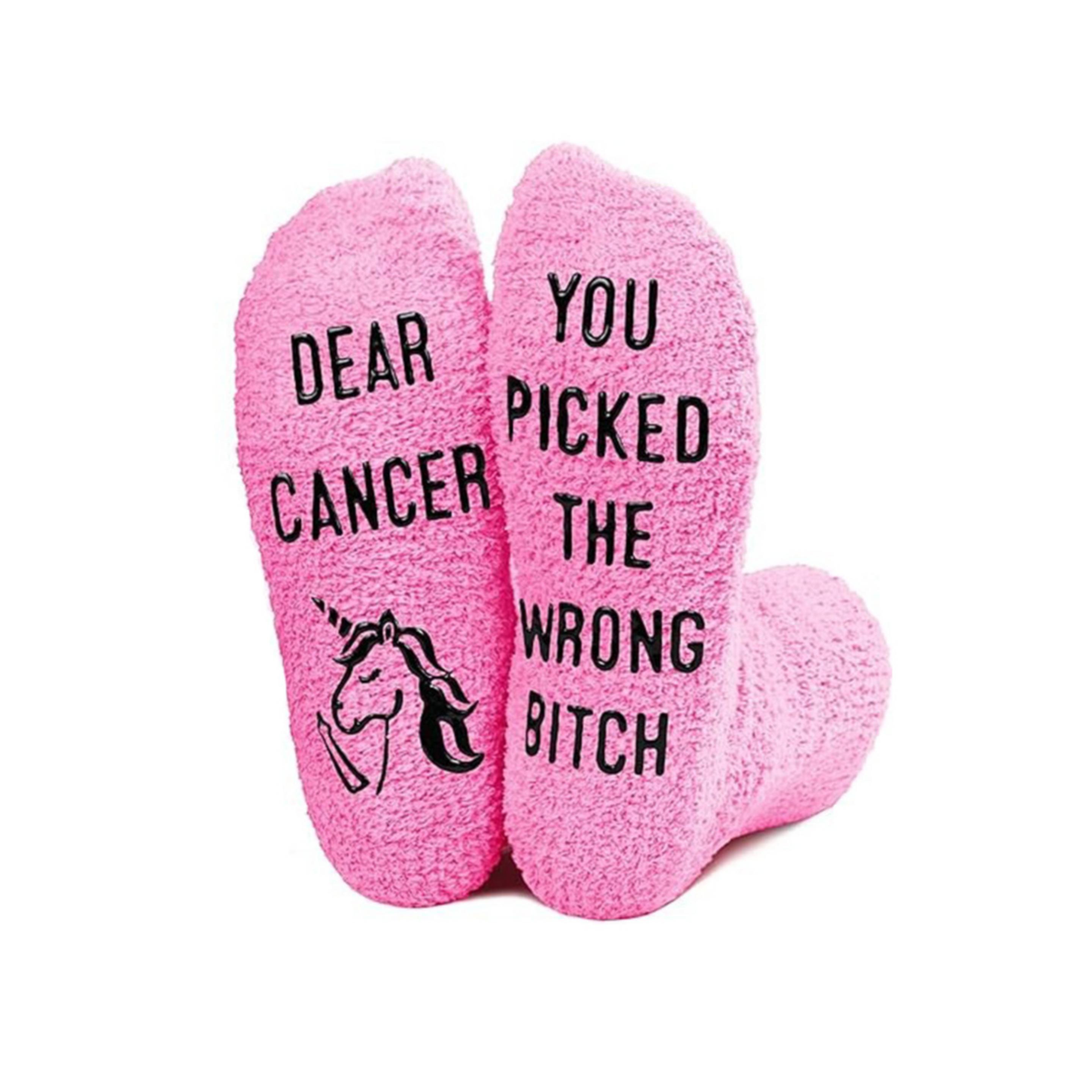 Breast Cancer Pink Socks 2