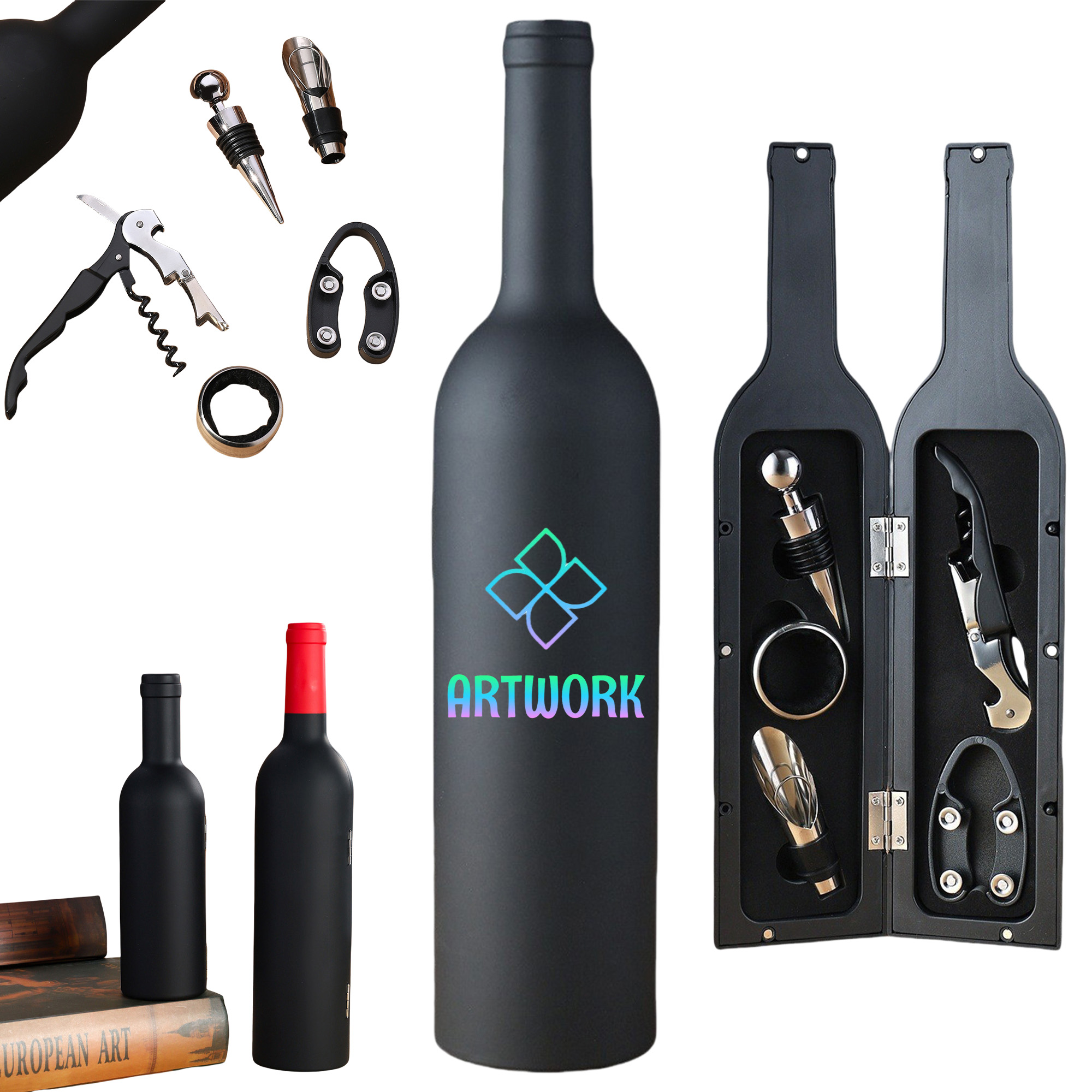 Stainless Steel Wine Opener Set 3