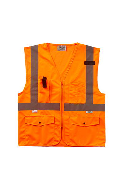 Xtreme Visibility Surveyor Class 2 Zip Vest 1