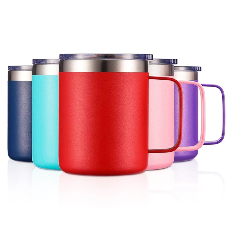 12oz Stainless Steel Insulated Vacuum Office Mug 3