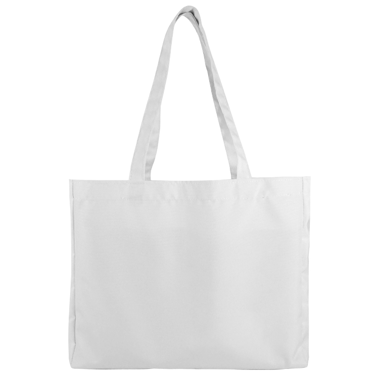 Small Full Side Gusset Tote (12"H x 14"W x 4"D) 3