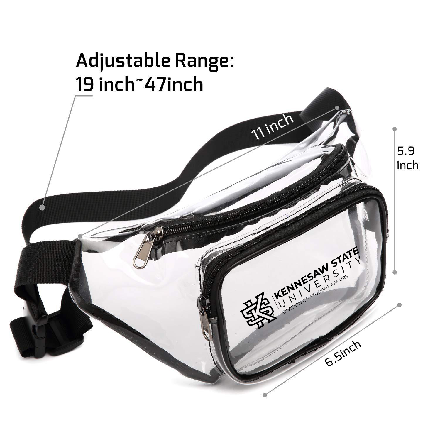 Waterproof Clear Fanny Pack Waist Belt Bag 5