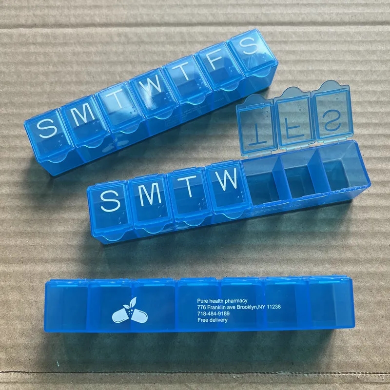 7 Day Pill Box Organizer 2