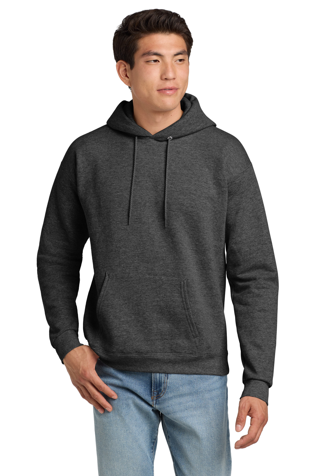 Hanes® EcoSmart Pullover Hooded Sweatshirt 8