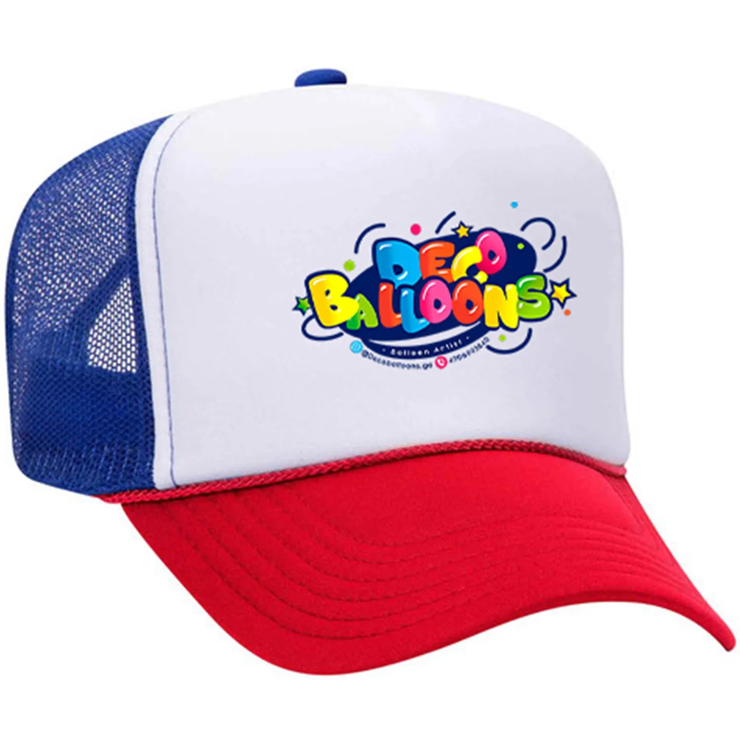 OTTO 5 PANEL HIGH CROWN MESH BACK TRUCKER HAT 73