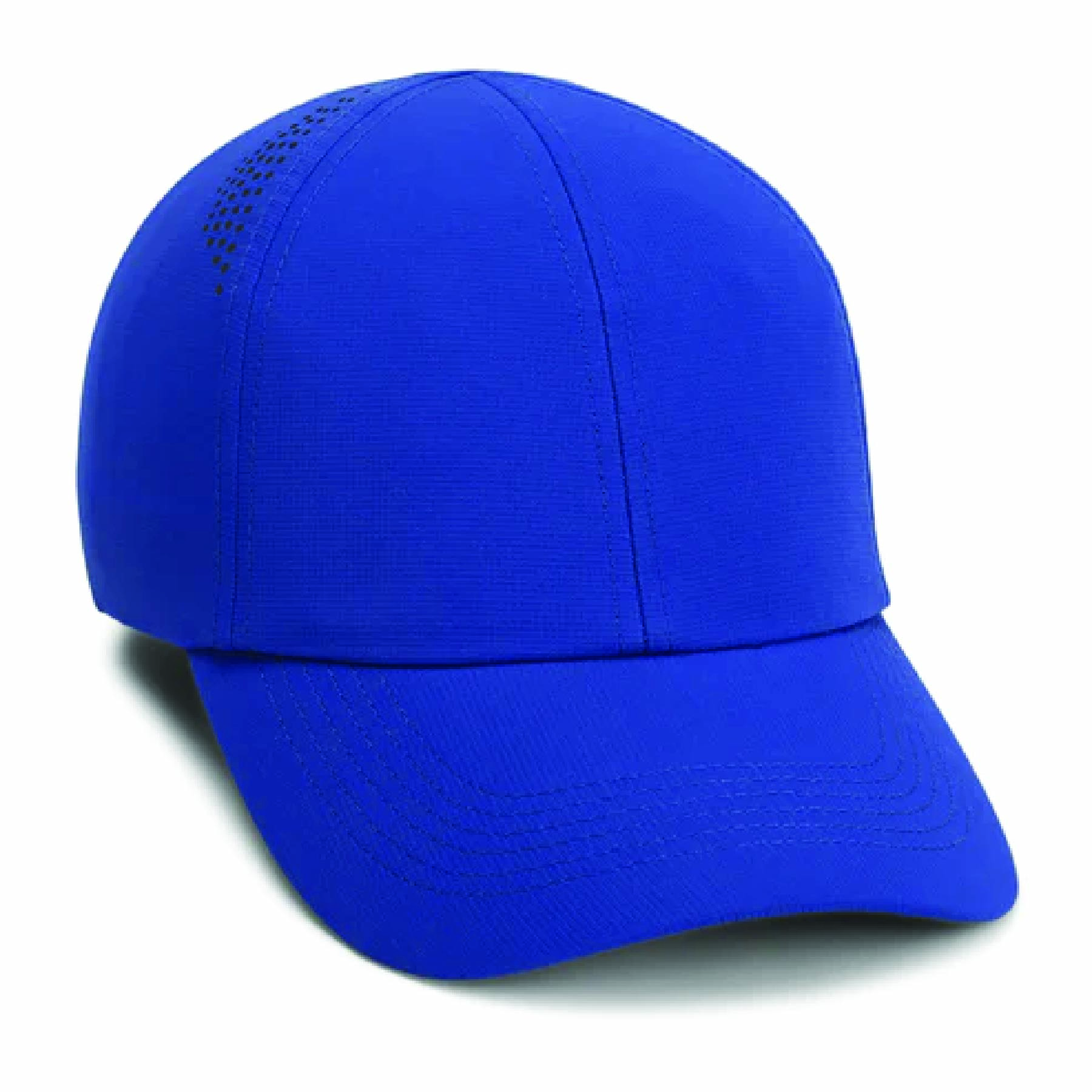 Imperial IMP6 The Imperial 6 Perforated Performance Cap w/ Leatherette Patches or Embroidery 12