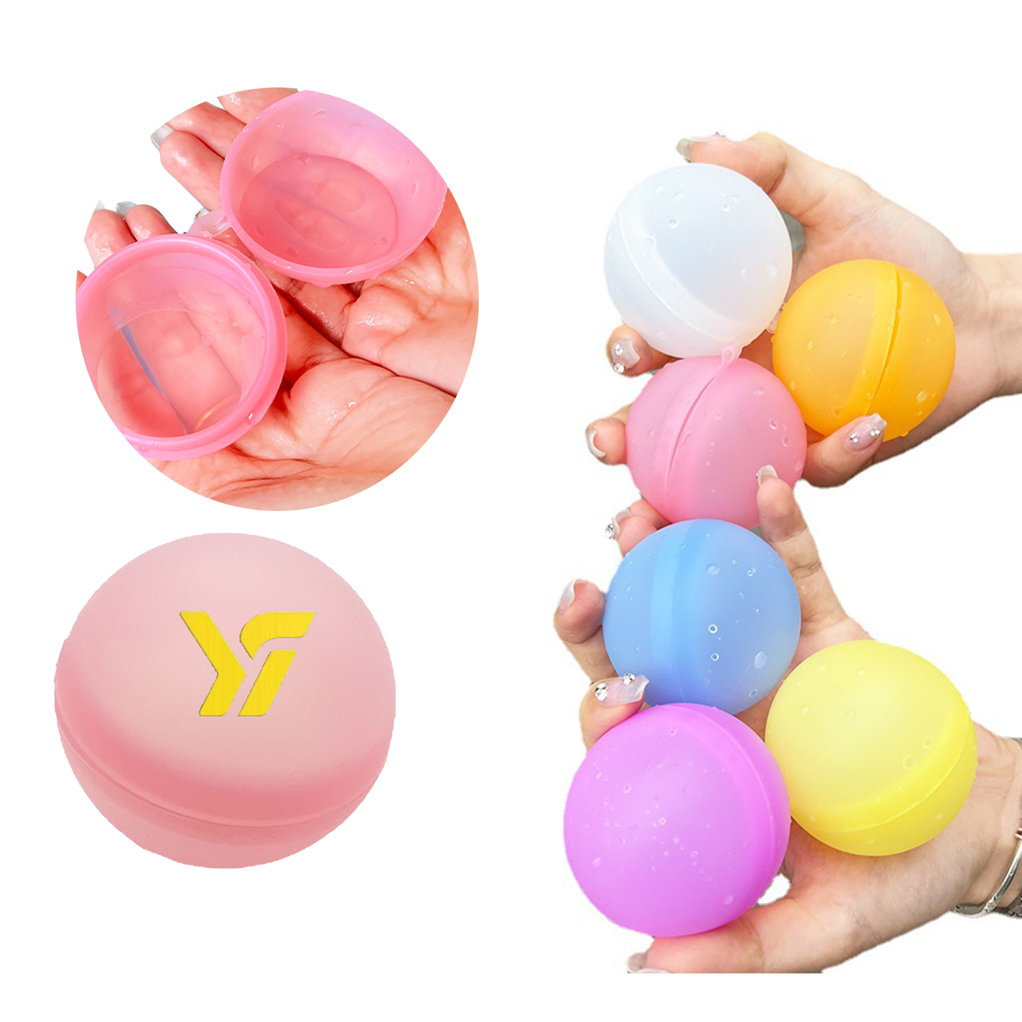 Beach Silicone Reusable Fast Refillable Water Balloons 2