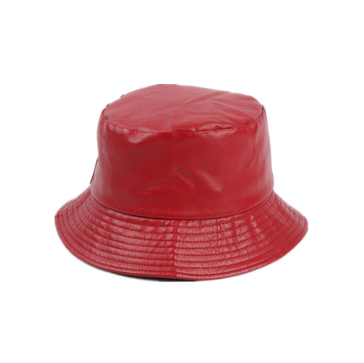 PU Fisherman Bucket Hat 2