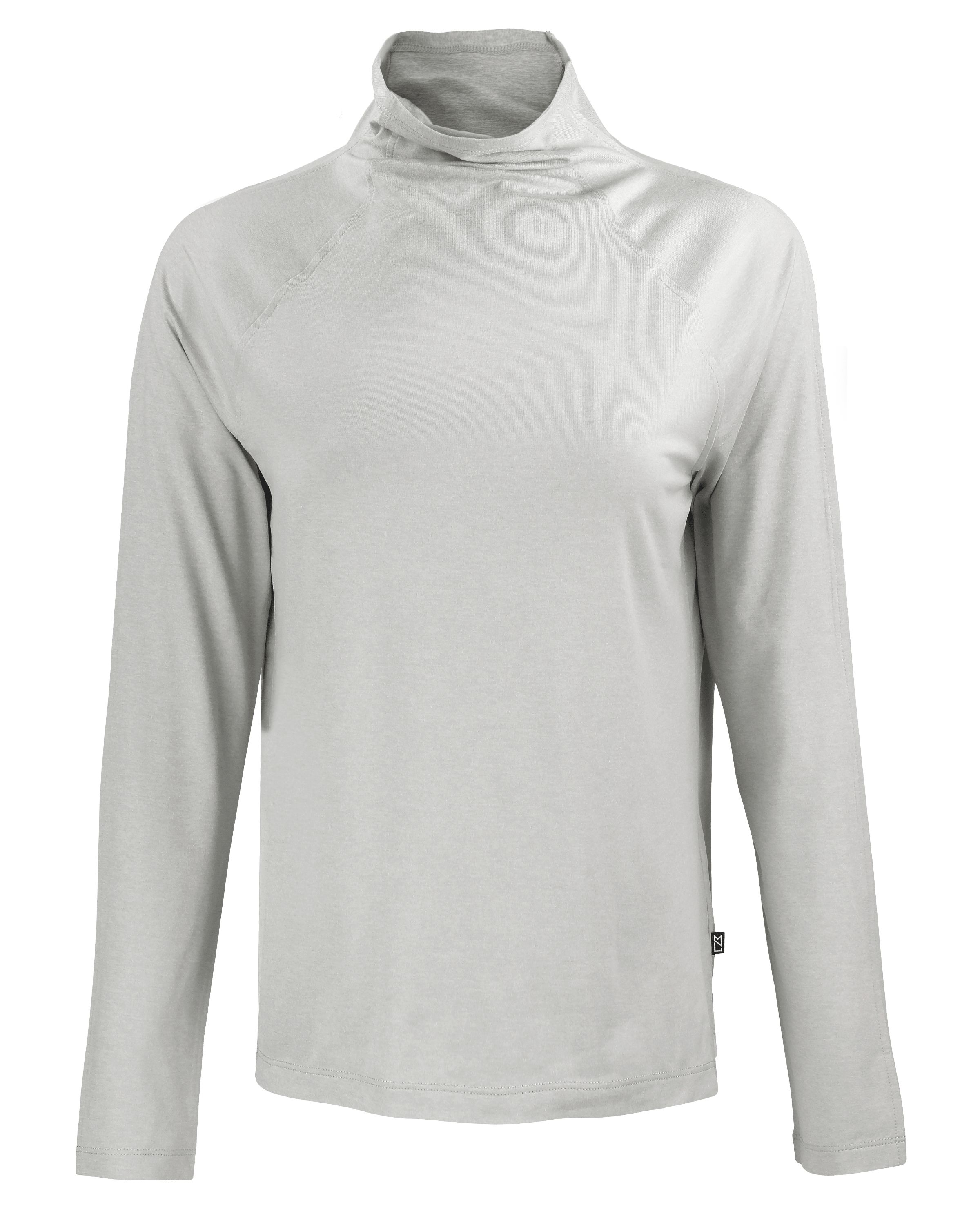 Cutter & Buck Coastline Recycled Double Peached Womens Funnel Neck Pullover 10