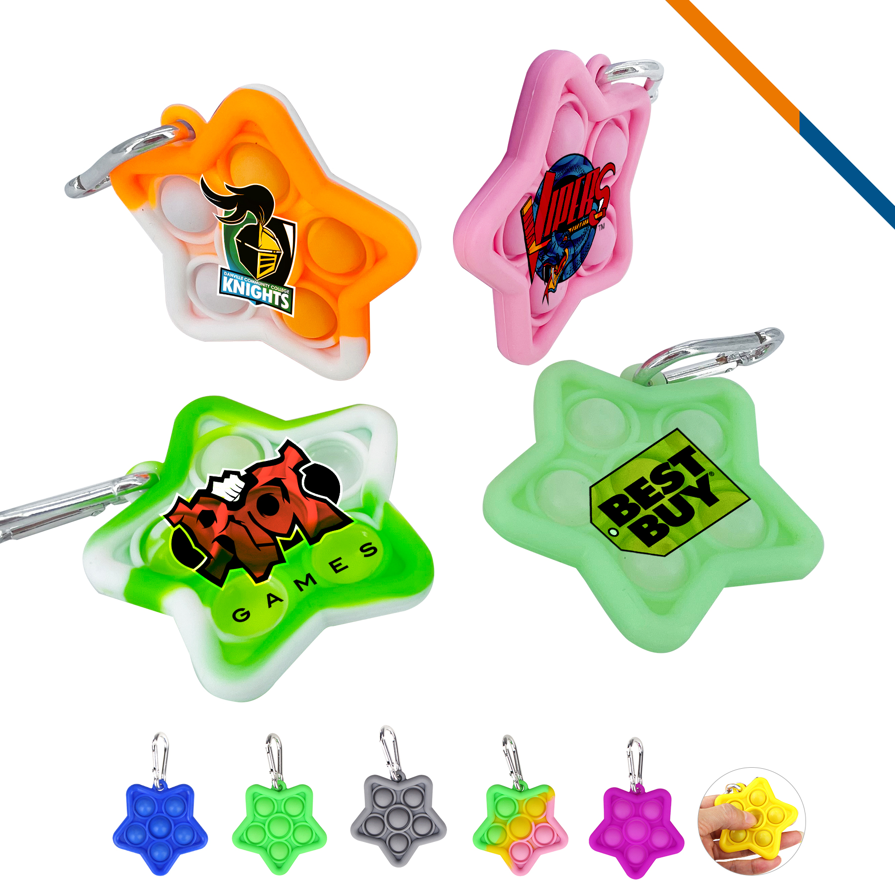 Tiny Push Bubble Star 4