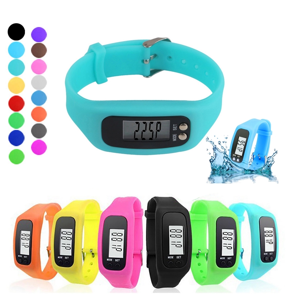 Silicone Wristband Sport Pedometer Smart Watch 2