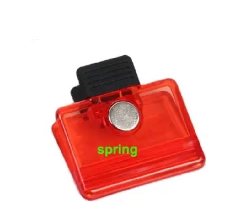 Square Shaped Fridge Magnetic Memo Holder Clip 6