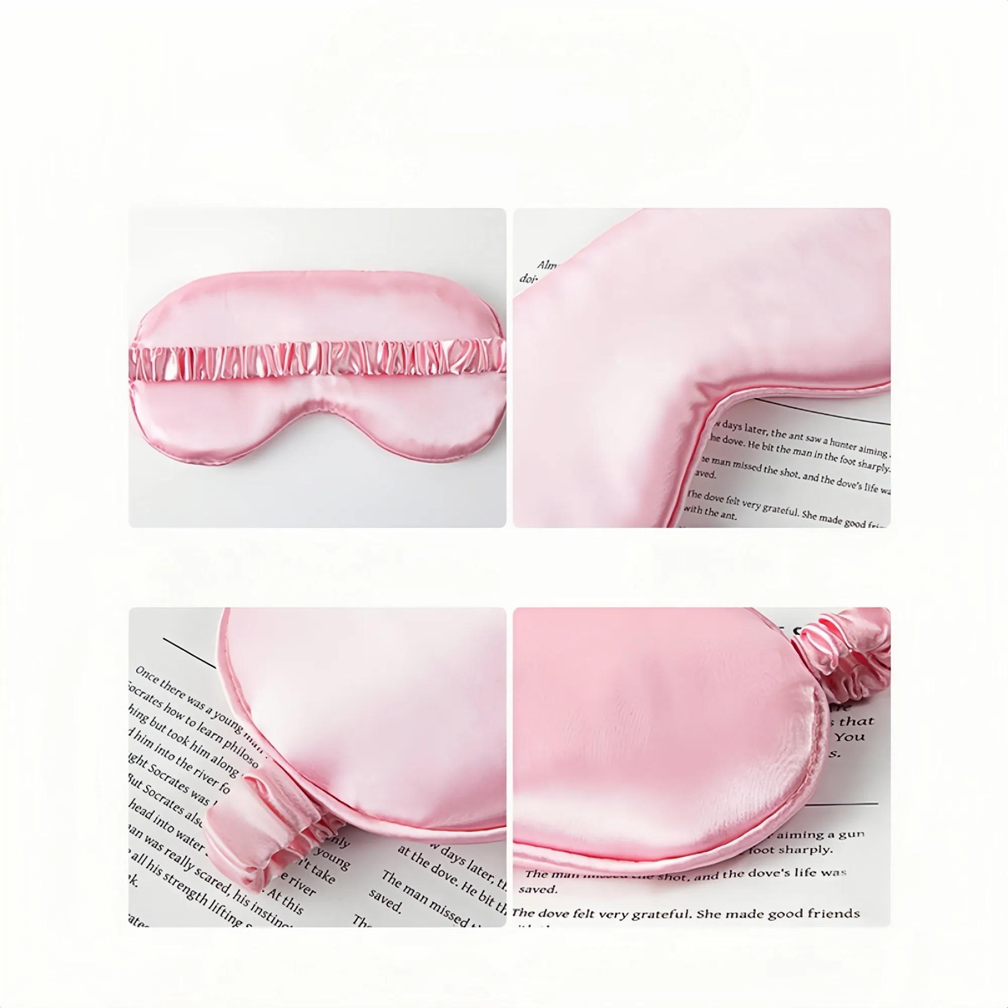 Smooth Silk Satin Eye Mask For Sleep 5