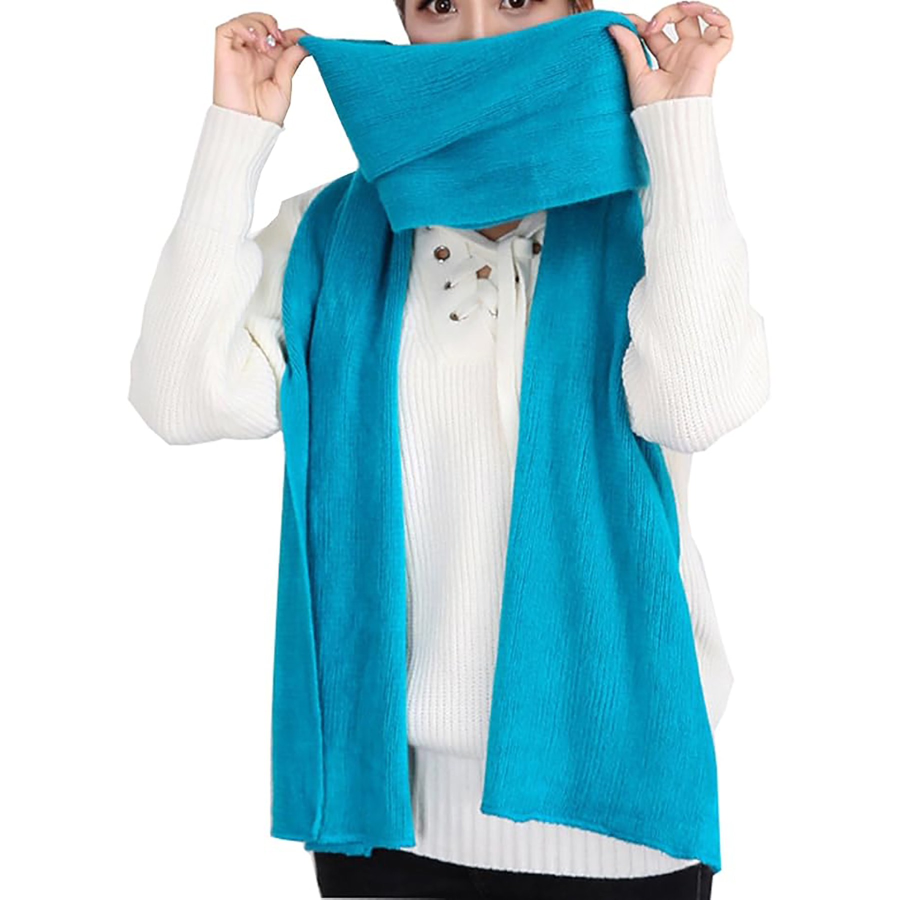 Women's Winter Warm Shawl Large Scarf 6