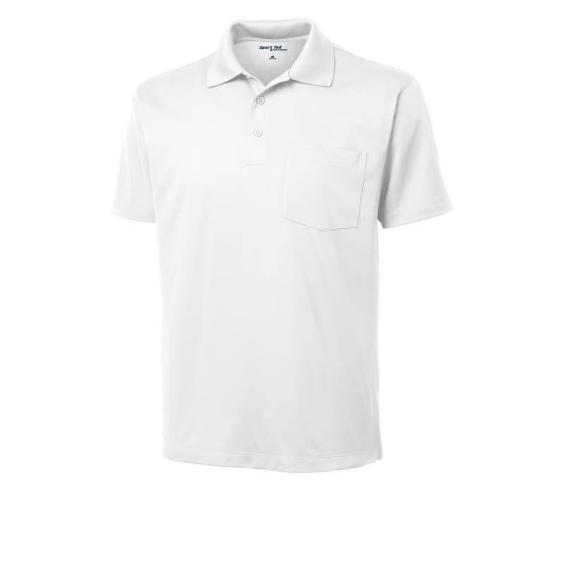 Sport-Tek Micropique Sport-Wick Pocket Polo. 35