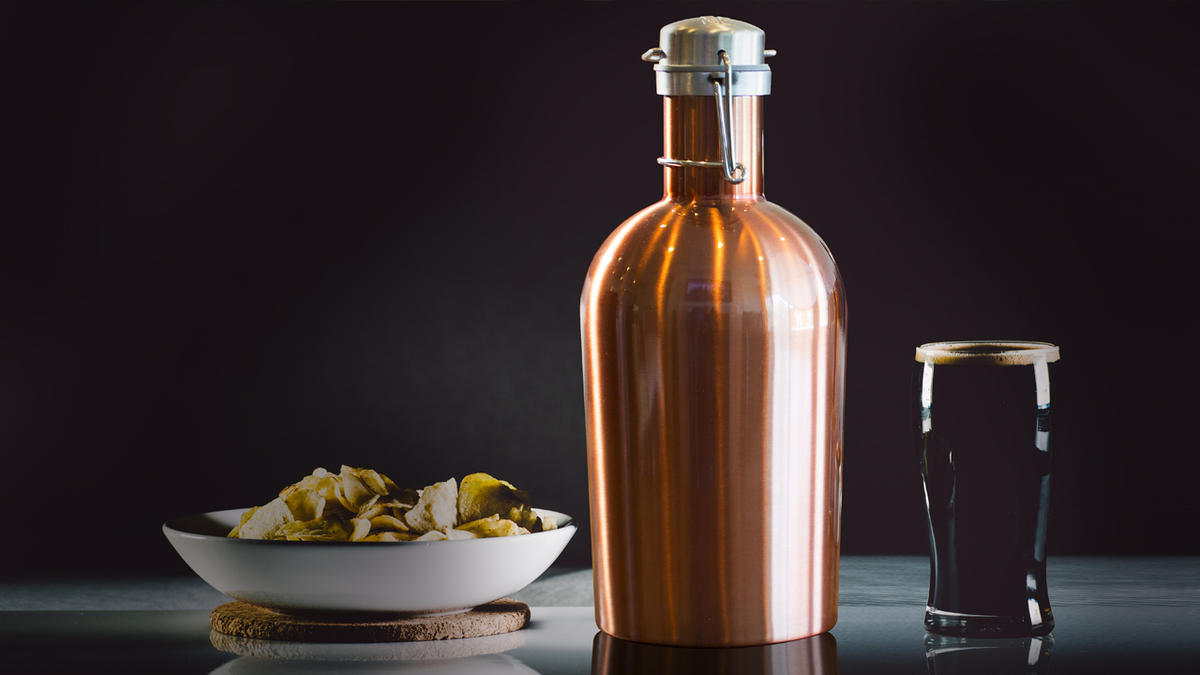 64 Oz. Growler 2-Go Jug 10