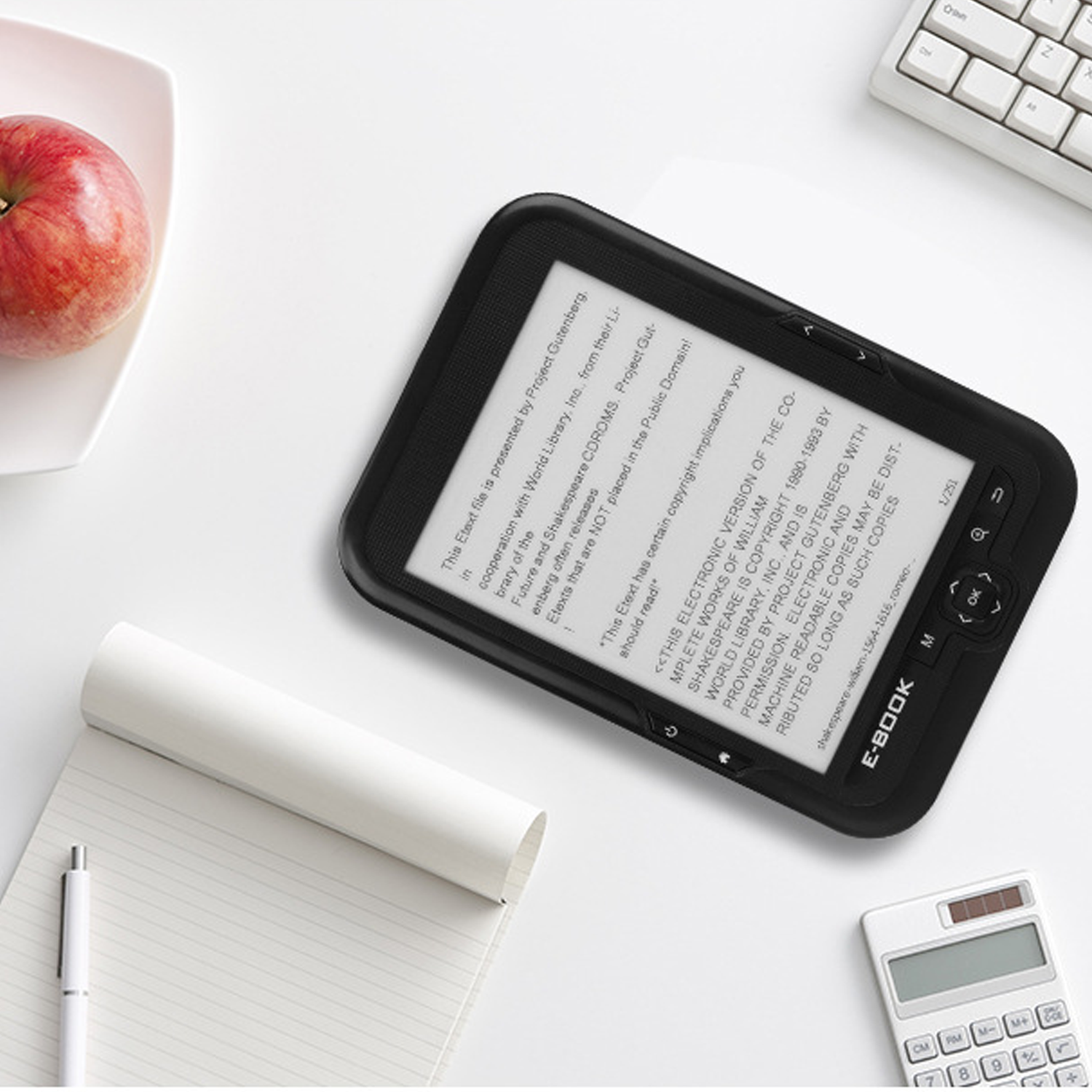 6" E Book Reader 6