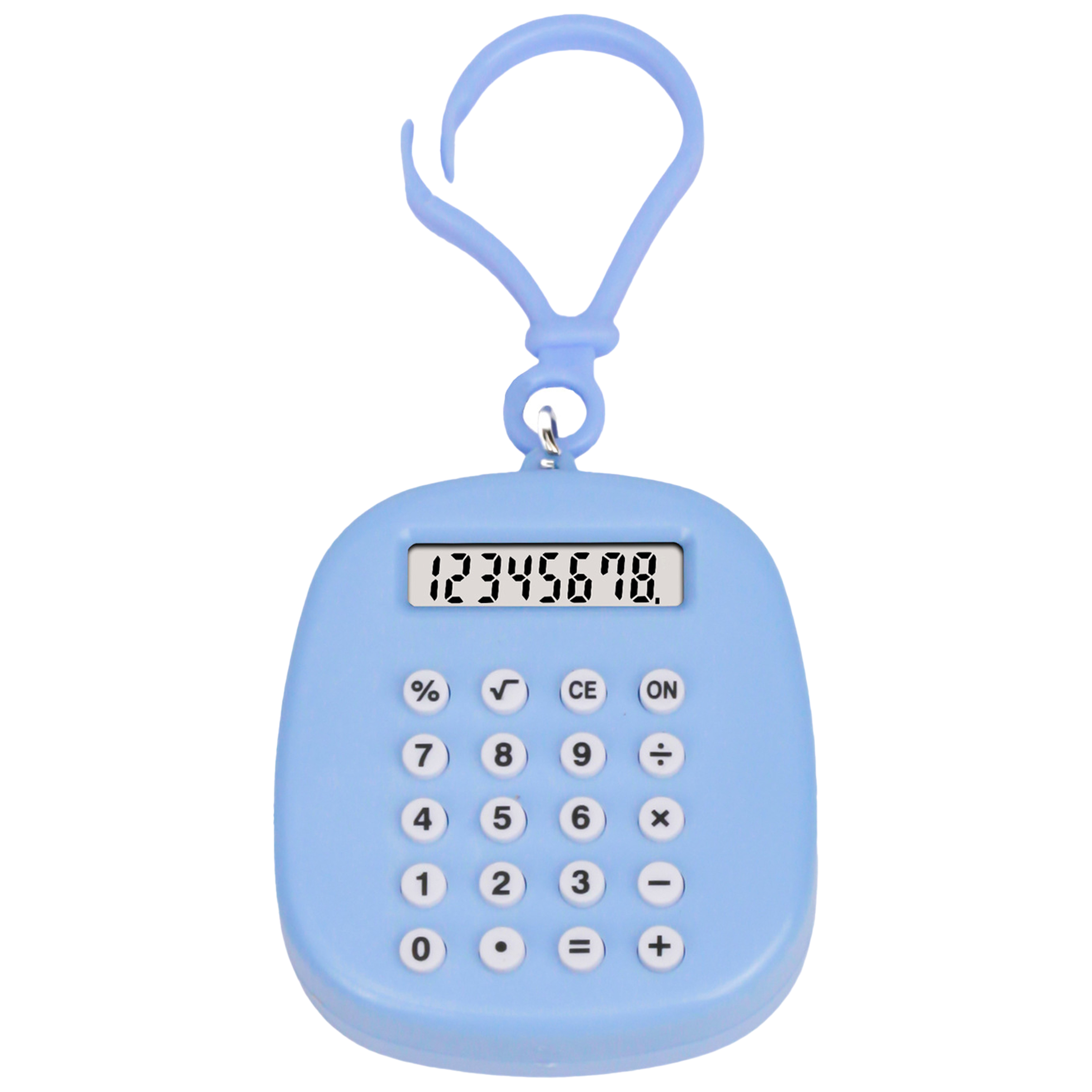 Plastic Mini Cute Calculator Keychain 4