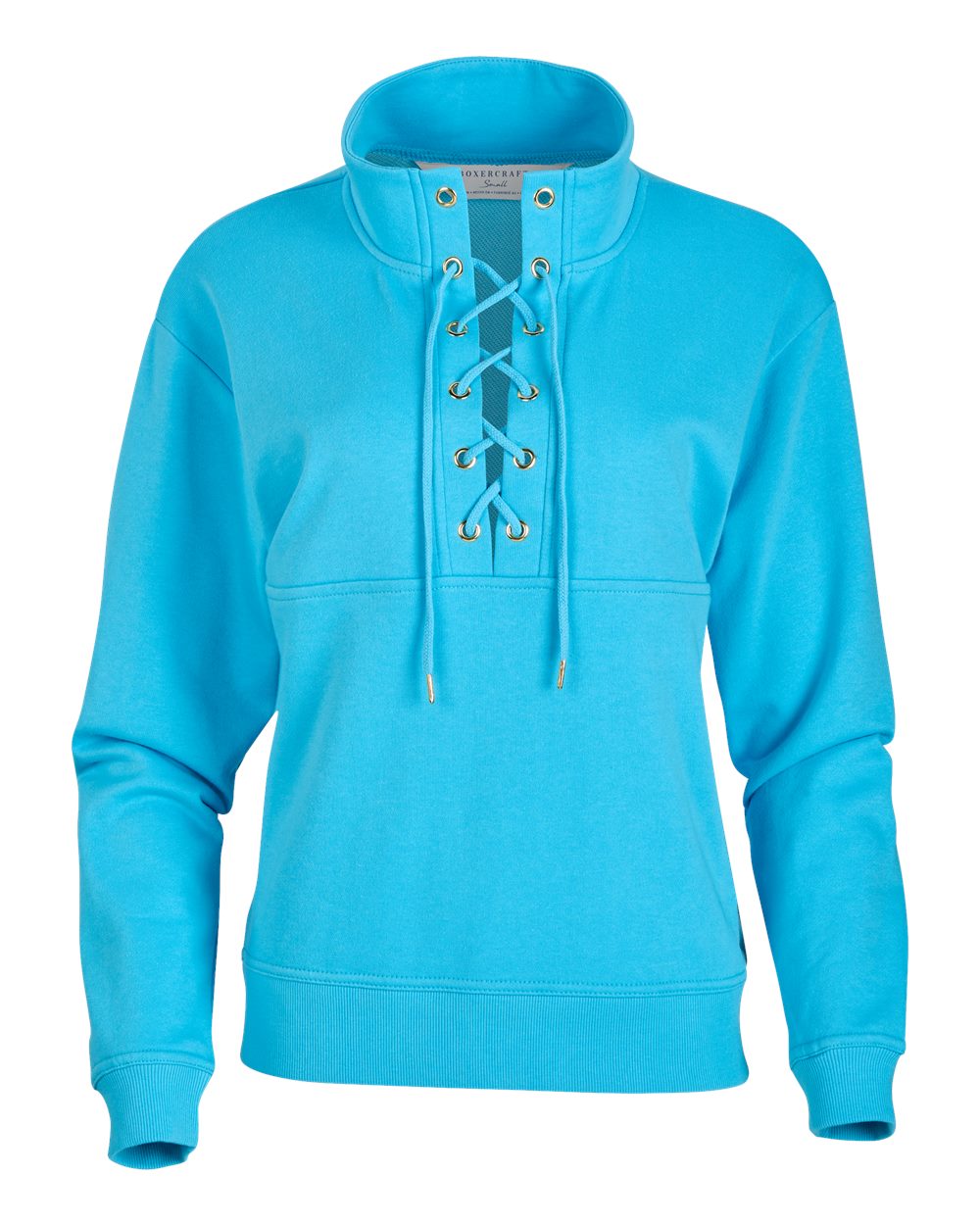 Women's Lace Up Pullover - BW5401 7