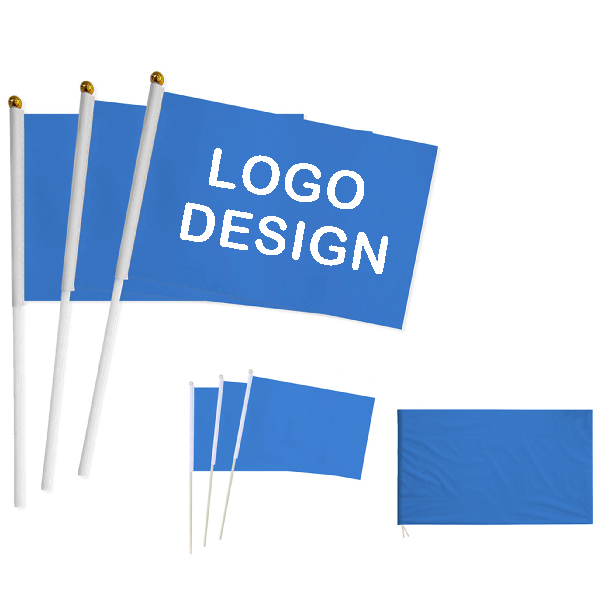 Custom Stick Flags 2