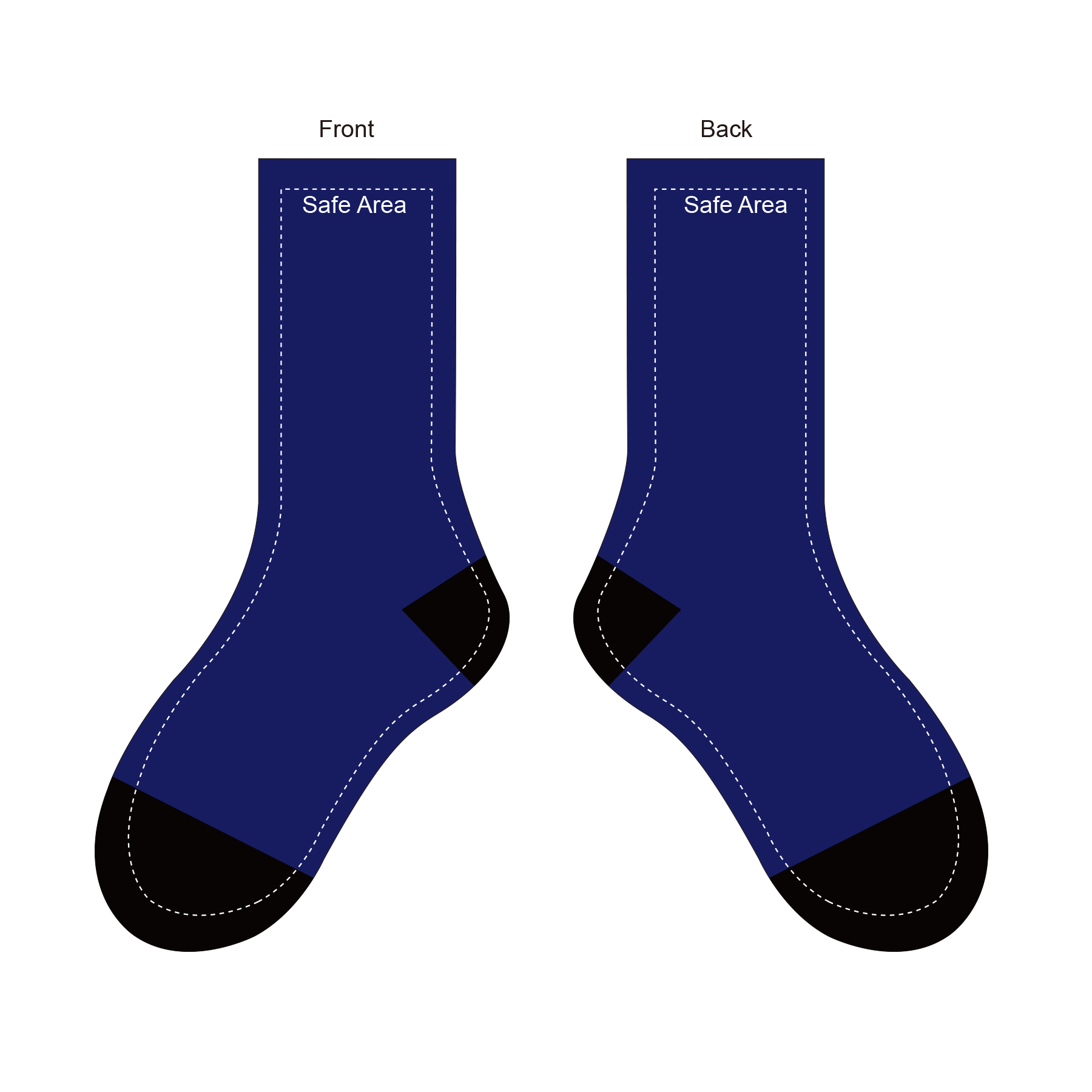 Free Shipping Athletic Mid Calf Socks with Full Color Sublimation/ 2