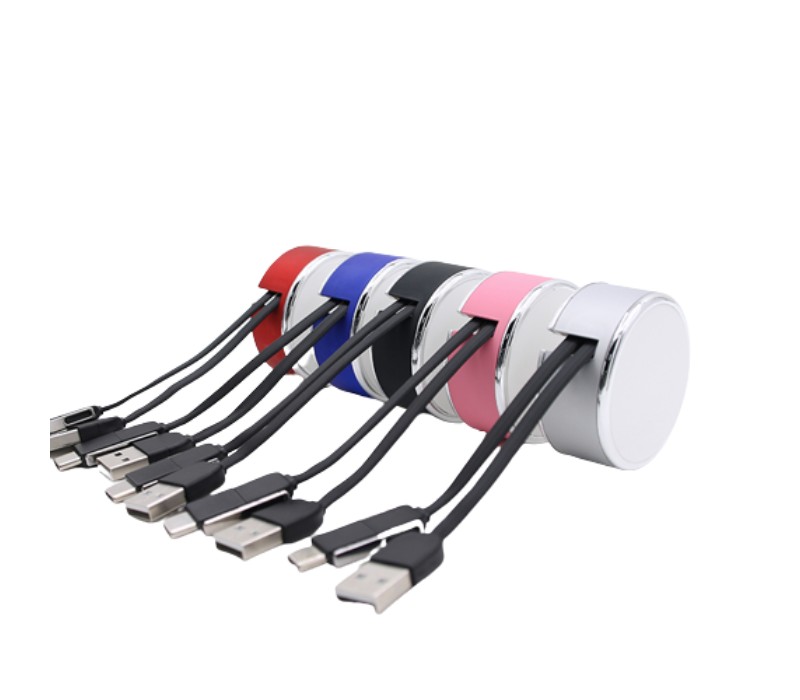2-in-1 Retractable Type C Charging Cable 7