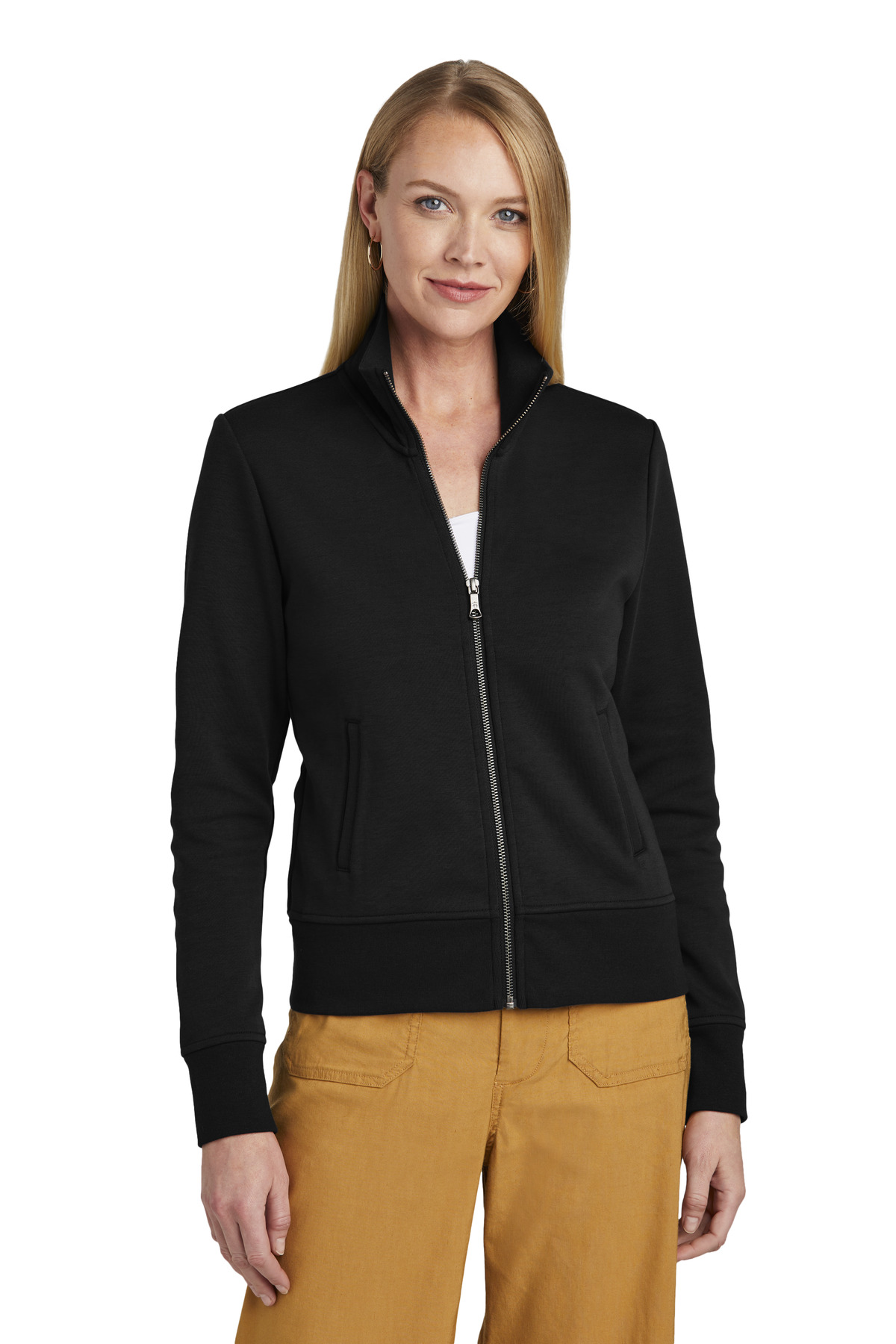 Women's Double-Knit Full-Zip