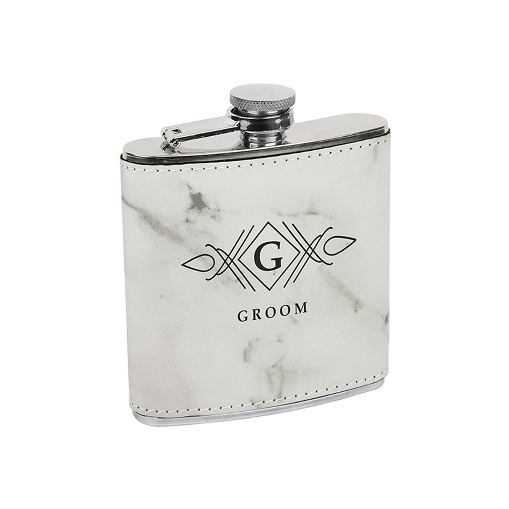 8 oz. Leatherette Stainless Steel Flasks 23