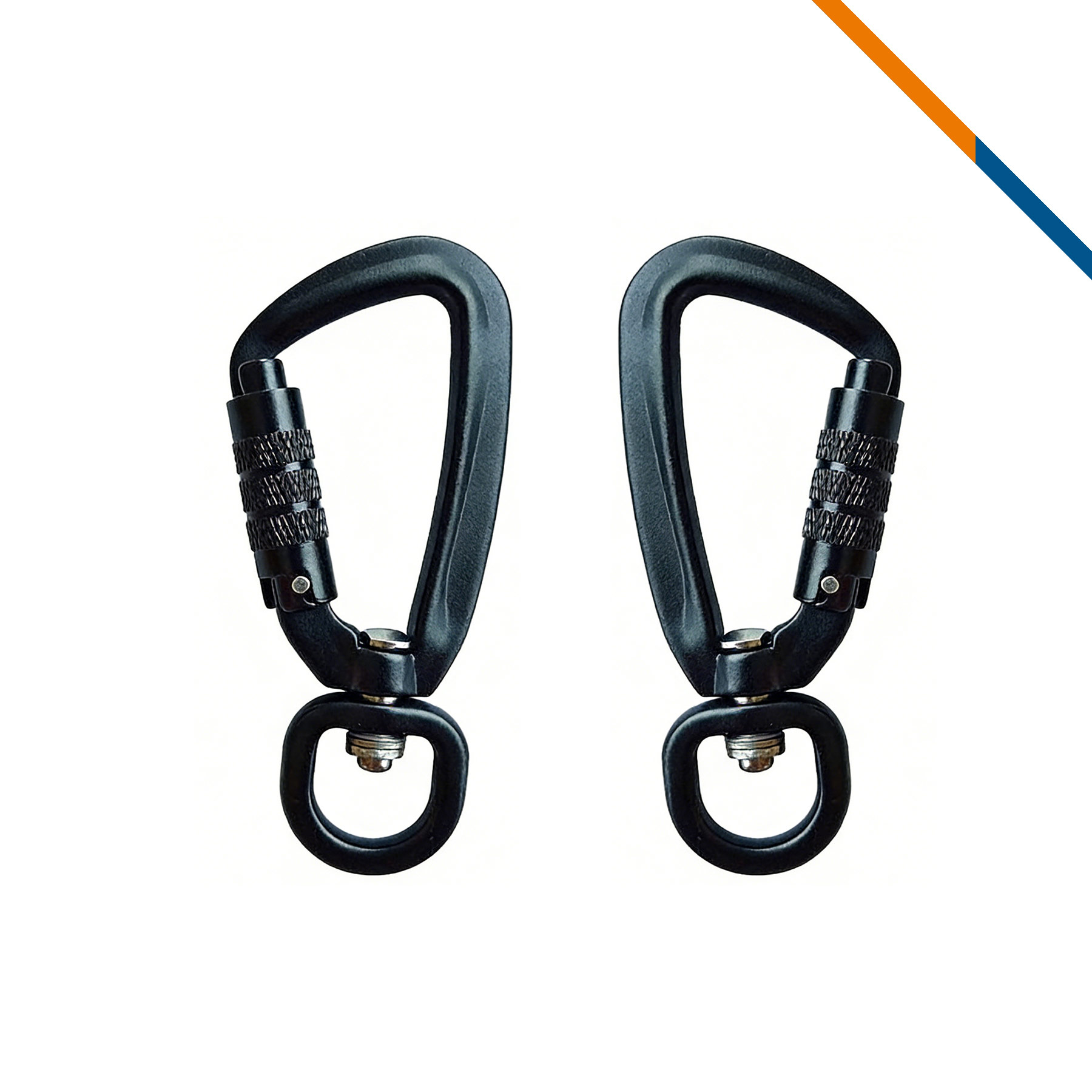 Klipo Swivel Ring Auto Locking Carabiner 6