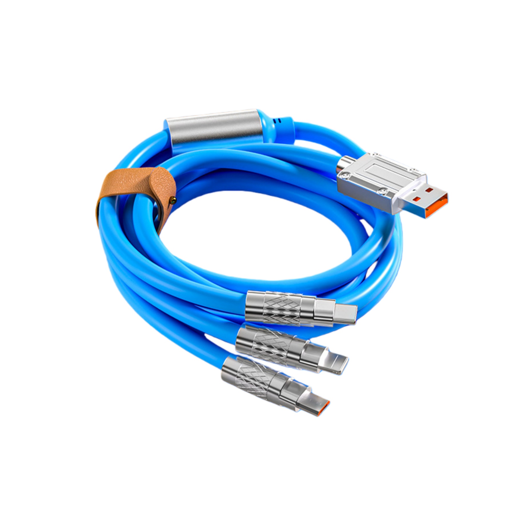 Heavy Duty 3-in-1 Charging Cable 4