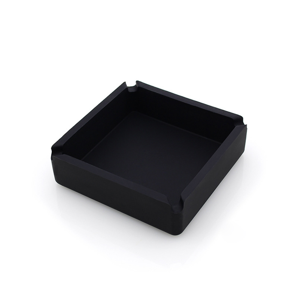 Square Thickening Silicone Ashtray 7