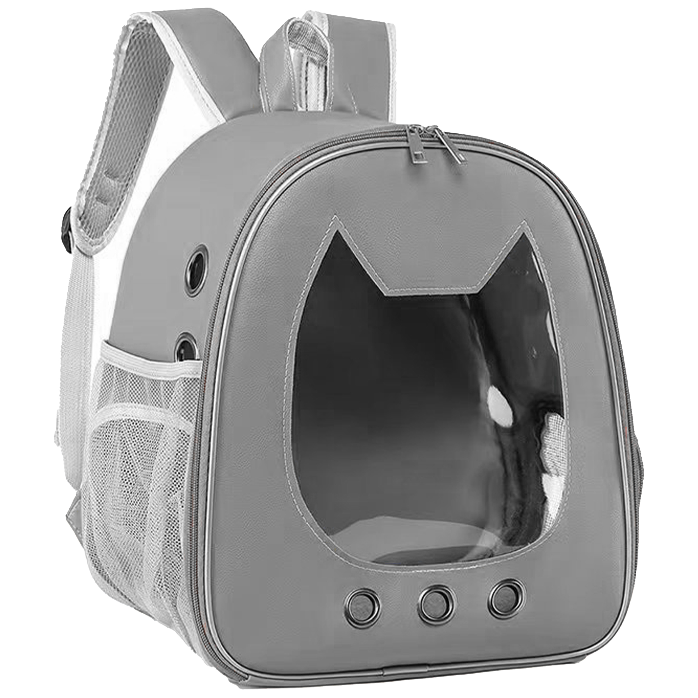 Pu Large Space Breathable Pet Backpack 4