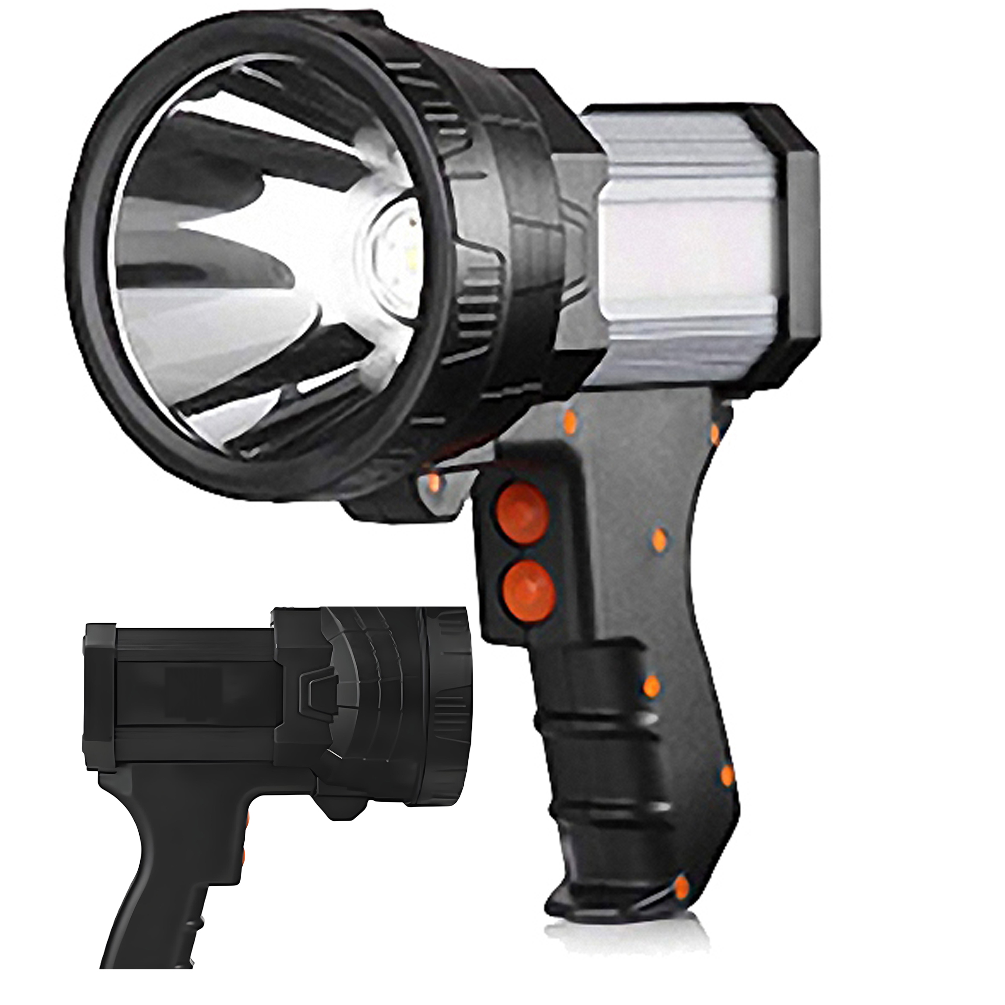 High-Powered Rechargeable Handheld Flashlight 10000 Lumens 1