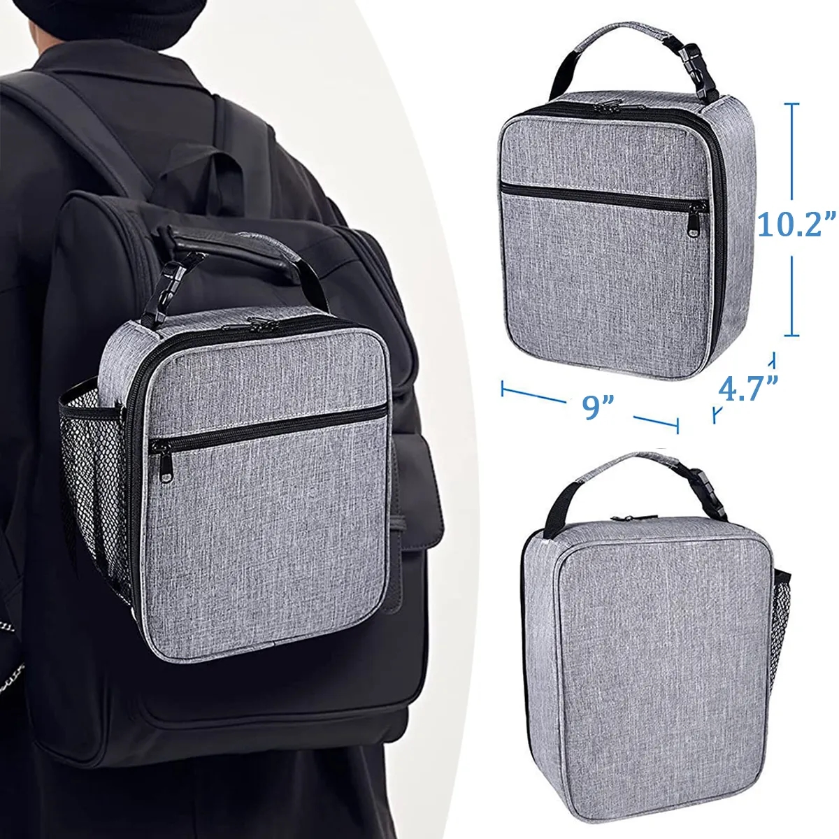 Reusable Lunch box cooler Tote Bag 3