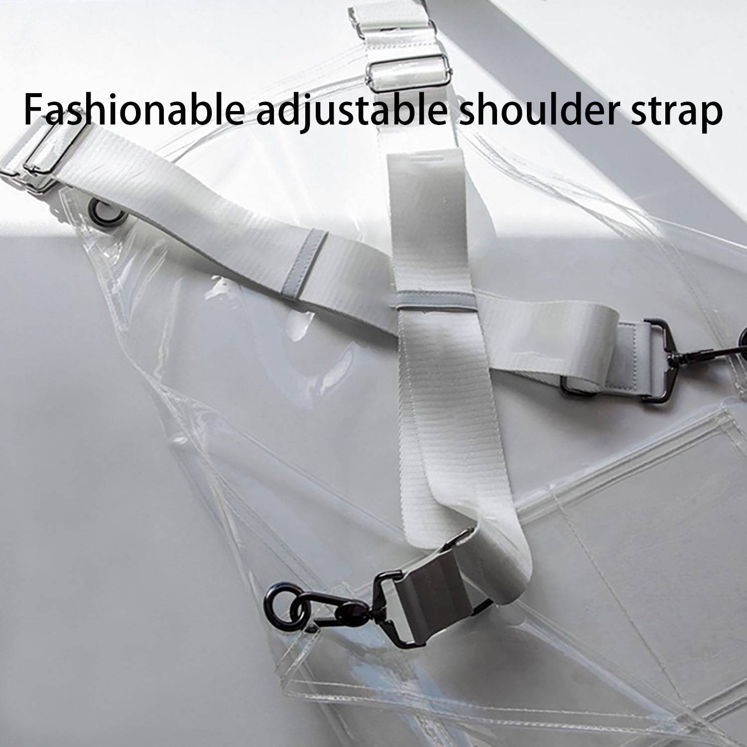Adjustable Cross-back Salon Apron with 3 Pockets 6