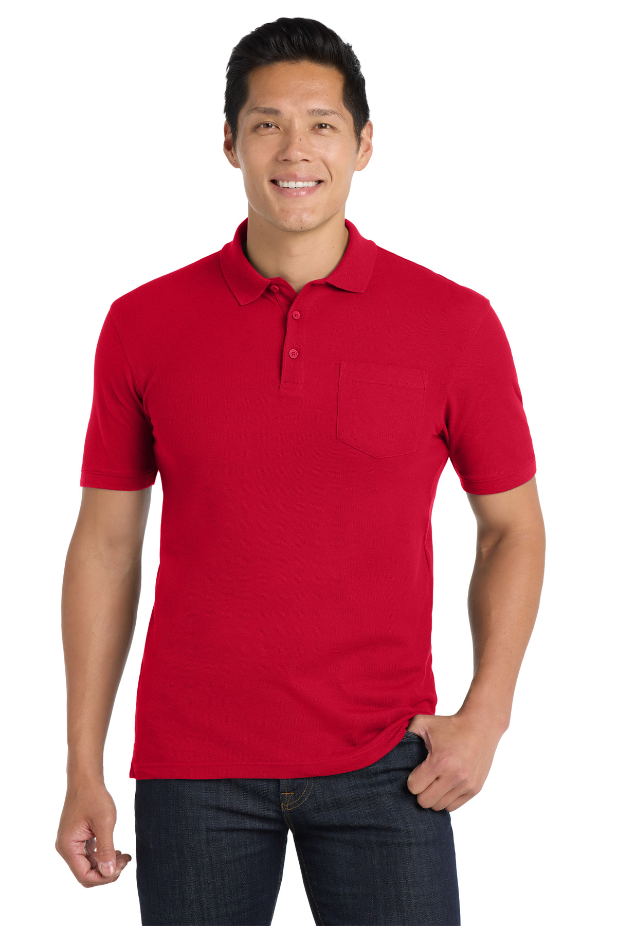 Port Authority Core Classic Pique Pocket Polo. K100P 63